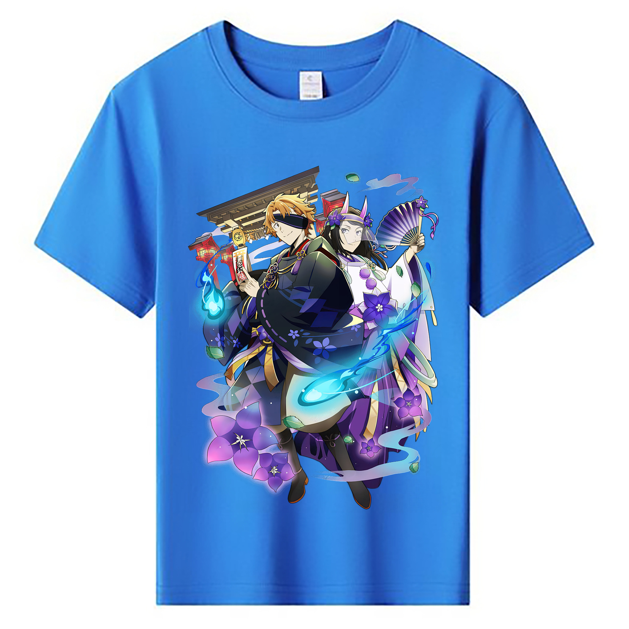 （画像用） 文豪ストレイドッグス Bungo Stray Dogs 綿100％キッズTシャツ（フロントプリント）